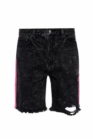 Denim shorts with stripes, zdjęcie 1 Denim shorts with stripes od Amiri